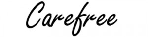 Font Carefree Font Carefree