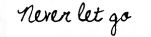 Font Never Let Me Go Font Never Let Me Go